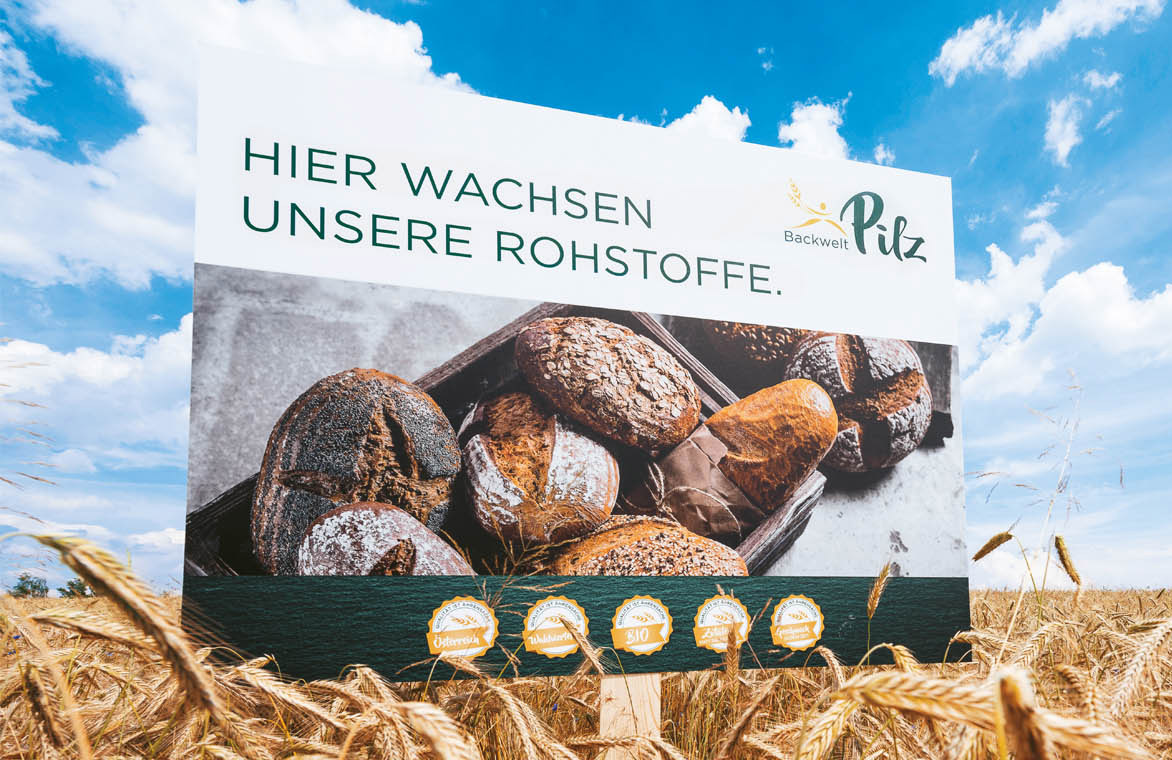 Backwelt Pilz Rohstoffe